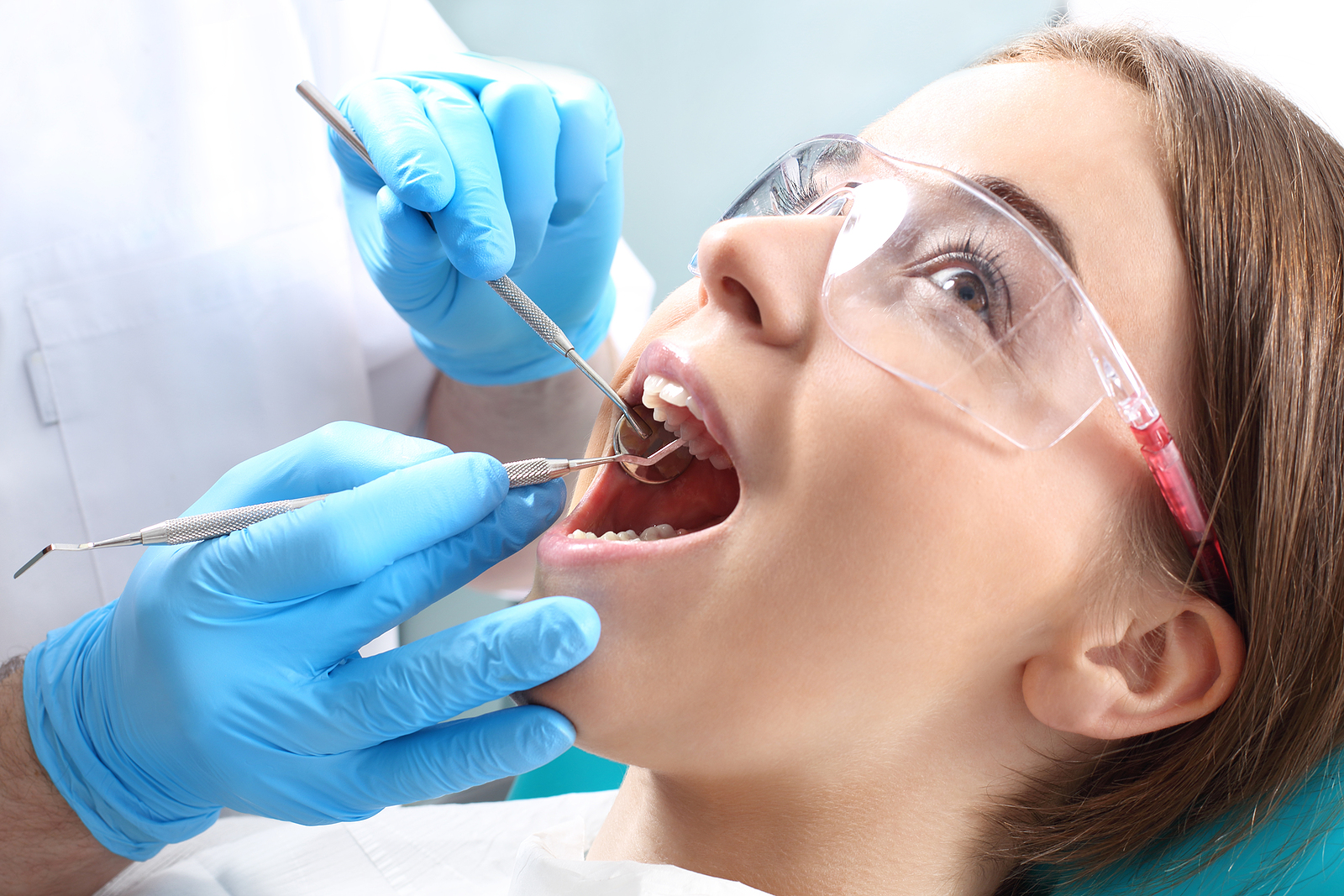 prepare for dental cleaning